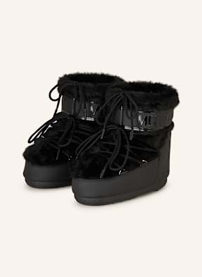 Moon Boot Moon Boots Icon Low Faux Fur n001 black