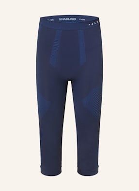 Falke Funkční Spodní Kalhoty Warm Se Zkrácenými Nohavicemi tmavě modrá