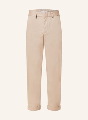 Paul Chino Kalhoty Tapered Fit béžová