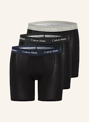 Calvin Klein 3er-Pack Boxershorts Cotton Stretch grau