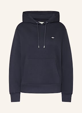 Gant Mikina S Kapucí tmavě modrá