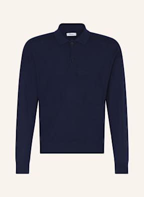 Paul Strick-Poloshirt Aus Merinowolle blau