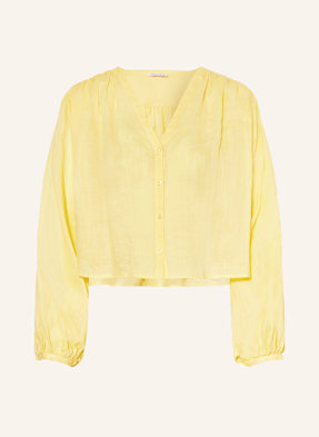 Mrs & Hugs Bluse gelb