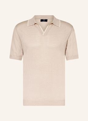 Strokesman's Strick-Poloshirt beige