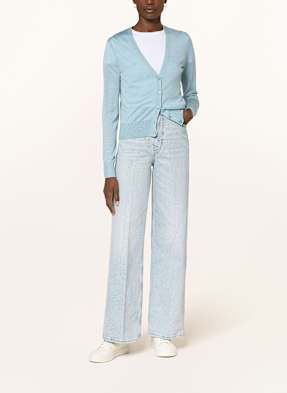 Calvin Klein Jeans Czarny obcisły T-shirt z logo