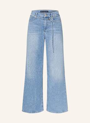 Raffaello Rossi Flared Jeans Sventy B blau