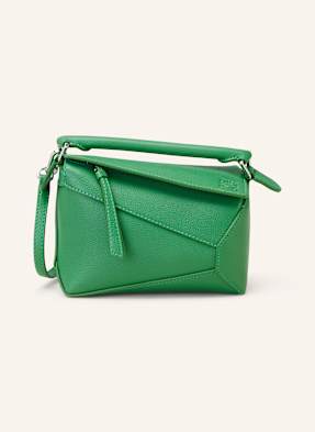 Loewe Handtasche Puzzle Edge Mini gruen