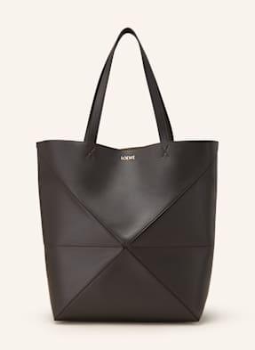 Loewe Shopper Puzzle Fold Tote Large grau