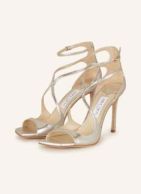 Jimmy Choo Sandály Azia 95 stříbrná