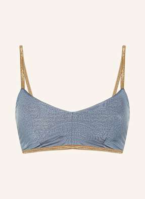 Mymarini Obratný Bralette Horní Díl Bikin Classic Shine černošedá