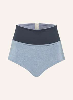 Mymarini Spodní Díl Bikin S Vysokým Pasem Surf Shorts Shine, Který Lze Nosit Oboustranně černošedá