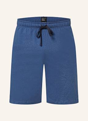 Schiesser Schlafshorts Mix+Relax blau