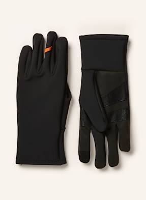 Café Du Cycliste Cyklistické Rukavice S Funkcí Touchscreen černá