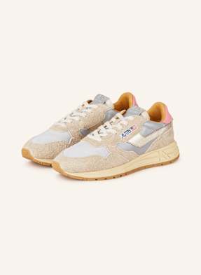 Autry Sneakersy Reelwind Low světle šedá / béžová / zlatá