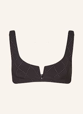 Maryan Mehlhorn Bügel-Bikini-Top Noircraft schwarz