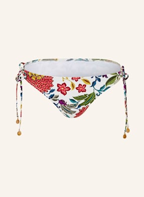 Lidea Trojúhelníkové Bikinové Kalhotky Eden Oasis bílá / zelená / fialová