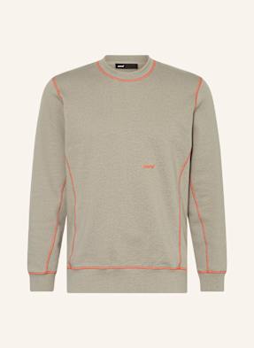 Parel. Mikina Contrast Crewneck šedá