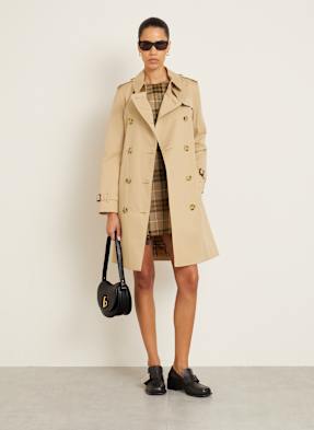 Trenchcoat Burberry Cashmere Mantel Damen Burberry Damen