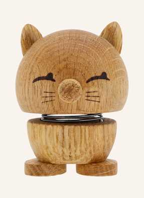 Hoptimist Dekorativní Figurka Cat hnědá