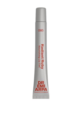 Dr. Emi Arpa Skin Radiant Ruby Nourishing Lip Tint Tónovaná péče o rty s ochranou proti slunci 12 ml