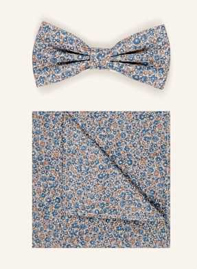 Paul Set: Fliege Und Einstecktuch blau