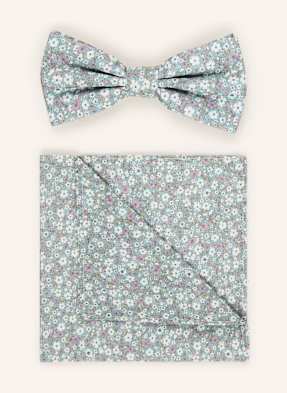 Paul Set: Fliege Und Einstecktuch gruen