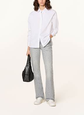 Calvin Klein Jeans Czarny obcisły T-shirt z logo