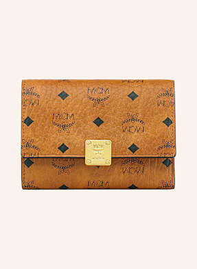Mcm Geldbörse Aren Visetos Small braun