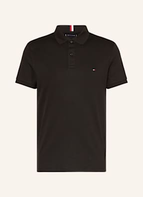 Tommy Hilfiger Jersey-Poloshirt Regular Fit schwarz