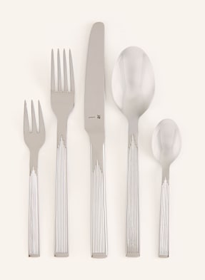 Wmf 66dílná Sada Příborů Art Deco stříbrná