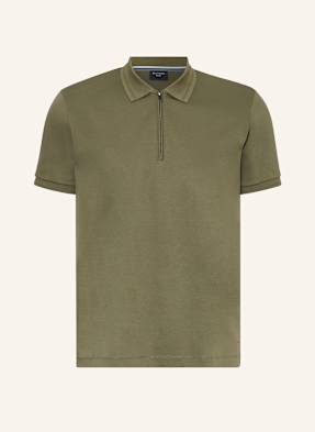 Olymp Žerzejová Polokošile Casual Comfort Fit olivová