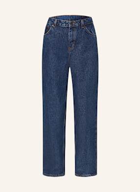 Hugo Wide Leg Jeans Leni blau
