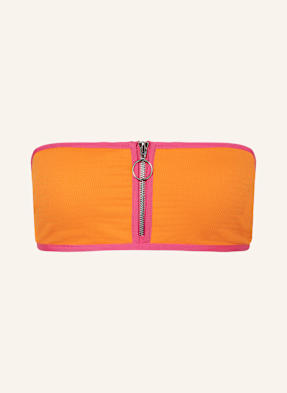 Seafolly Bandeau-Bikini-Top Beach Bound orange