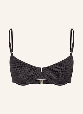 Seafolly Horní Díl Bikin S Kosticemi Sea Dive černá