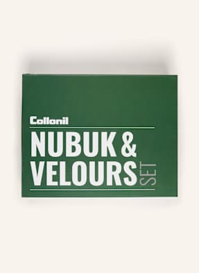 Collonil 5-Tlg. Schuhpflege-Set Nubuk & Velours gruen