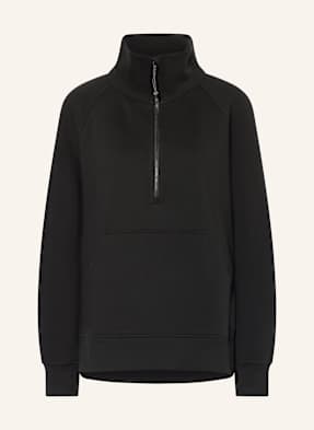 Lululemon Oversized Mikina Scuba Oversized Funnell Neck černá