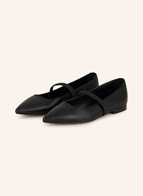 Darling Harbour Mary-Jane-Ballerinas schwarz