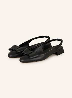 Darling Harbour Slingballerinas schwarz