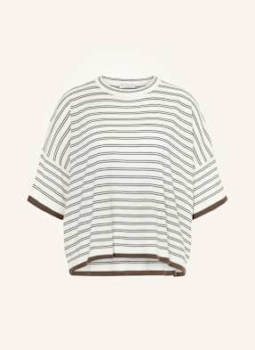 Brunello Cucinelli Strickshirt weiss