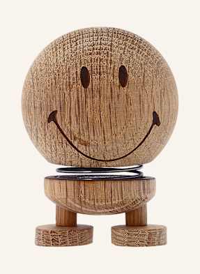 Hoptimist Dekorativní Figurka Smiley Small světle hnědá