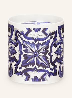 Dolce & Gabbana Casa Vonná Svíčka Neroli Di Sicilia E Limoni bílá / tmavě modrá