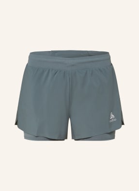odlo 2-in-1 running shorts ZEROWEIGHT with mesh