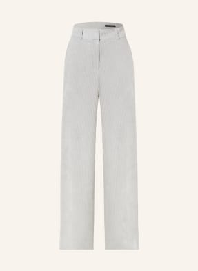 comma Wide leg trousers made of corduroy