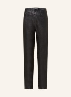 Calvin Klein Jeans Spodnie z imitacji skóry