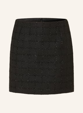 GESTUZ Tweed skirt YOUSEFINEGZ with glitter thread