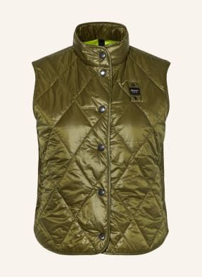 Blauer Quilted vest with DUPONT™ SORONA®AURA insulation