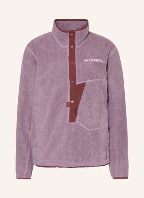 adidas TERREX Fleece half-zip sweater TERREX XPLORIC HIGH-PILE FLEECE