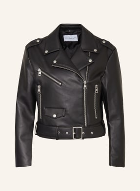 Calvin Klein Jeans Jacket in leather look