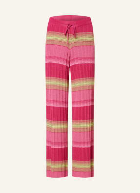 darling harbour Knit trousers with glitter thread