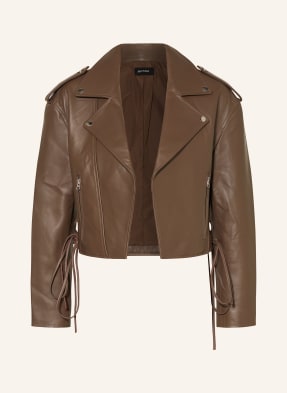 MEOTINE Leather jacket ROSE